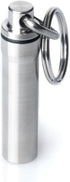 GUS Original Pill Fob, Made in USA, Stainless Steel Keychain Pill Holder, AAA Battery Holder...
