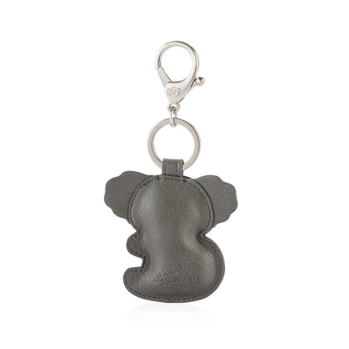 Itzy Ritzy Puffy Diaper Bag Charm, Purse Charm and Keychain; Vegan Leather Charm Features A Durable Hinged Clasp and Modern Puffy Design; Koala...