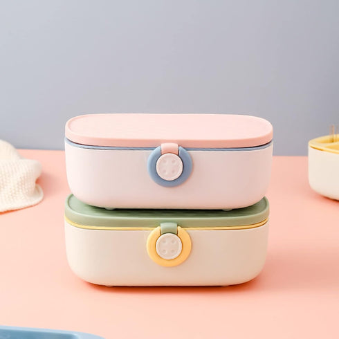 Sewing Kit, Portable Travel Sewing Kit for Adults, Needle and Thread Kit Plastic Sewing Box Small Sewing Kit Sewing Accesories and Supplies...