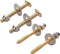 Rocky Mountain Goods Toilet Floor Bolt and Screw Kit - Securely Fasten Toilet Bowl to Floor - Complete Install Kit to Attach to Flange - Bolts, Sc...