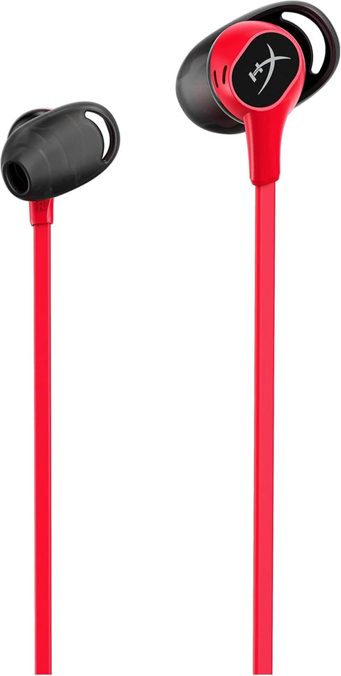 HyperX Cloud Buds – Bluetooth Wireless Headphones, Qualcomm aptX HD, 10 Hour Battery Life, 14mm Drivers, Comfortable Silicone Ear Tips, 3 Ear Tip ...