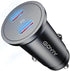 USB C Car Charger, Mini 60W USB C Fast Charging Cigarette Lighter, Dual PD3.0 Car Charger Compatible with iPhone 15, Galaxy, iPad Pro,Macbook air ...