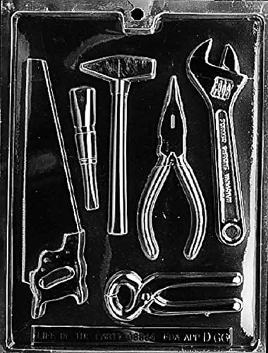 Grandmama's Goodies D066 Tool Assortment Chocolate Candy Soap Mold with Exclusive Molding Instructions…...