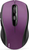 TECKNET Bluetooth Wireless Mouse, 2-in 1 Bluetooth 5.0 & 3.0 Mouse 2.4G Wireless Portable Optical Mouse with USB Nano Receiver, Ergonomic Mouse fo...