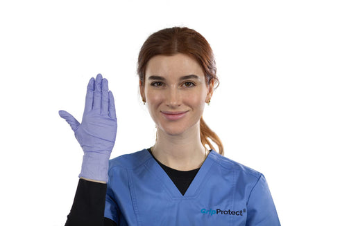 GripProtect Precise Nitrile Exam Gloves | 4 Mil | Chemo-Rated | (Medium, 100)...