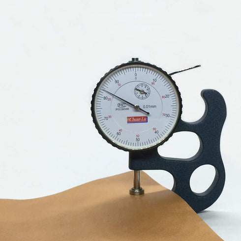 CP 4-5 oz Leather Hide - Vegetable Tanned Tooling Leather - Cowhide Leather Sheet 1.6-2.0mm (5" x 5")...