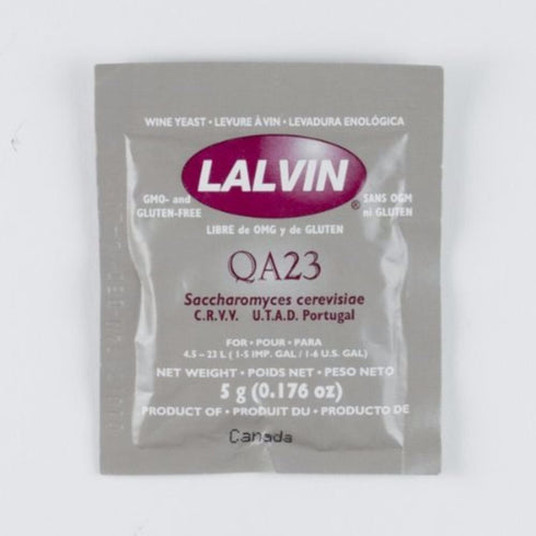 1 pack Lalvin QA23 White Wine Yeast...