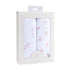Changing Pad Cover - Cradle Sheet 100% Jersey Cotton 2 Pack for Baby Girl-Dusty Rose and Mauve Pink Stars...
