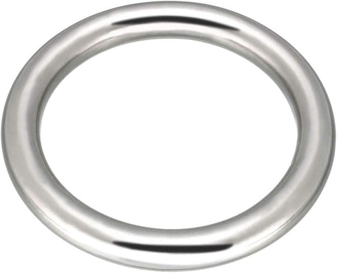 uxcell Multi-Purpose Metal O Ring Buckle Welded 66mm x 50mm x 8mm for Hardware Bag Ring Hand DIY Accessory...
