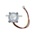 1/4" Water Flow Sensor Food-Grade Switch Hall Effect Flowmeter Fluid Meter Counter Connect Hosepipe 0.5-3L/min (Pack of 2?...