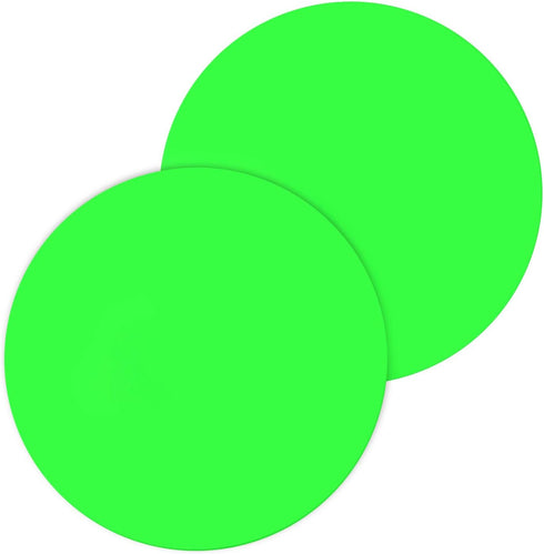 12" Inch Silicone Microwave Multi-Mat, Non-Stick Heat Resistant Oven Mat Microwave Trivet Mat - 2 Pack (Green)...