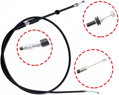 7/8'' 22mm Throttle Cable for Chinese 50cc 70cc 90cc 110cc 125cc 250cc Coleman CT200U Kazuma TaoTao ATV Quad Go Kart...
