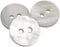 50 Nacar Natural Shell Buttons - Sewing Accessory - 6 Sizes - Manufactured and Shipped from Spain - (12 mm)...