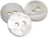 50 Nacar Natural Shell Buttons - Sewing Accessory - 6 Sizes - Manufactured and Shipped from Spain - (12 mm)...