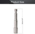 Utoolmart 1/4" Quick-Change Hex Shank 7mm Nut Setter Driver Drill Bit, 65mm Length, Metric No-magnetic 1 Pcs...