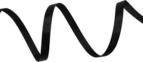 1/4 inch Black Grosgrain Ribbon 50 Yards for Gift Wrapping Weddings DIY Floral Decor Sewing & More...