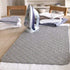 Ironing Blanket, Magnetic Mat Laundry Pad, 33"x 18", Gray, Washer Dryer Heat Resistant Pad, Iron Board Alternative Cover...
