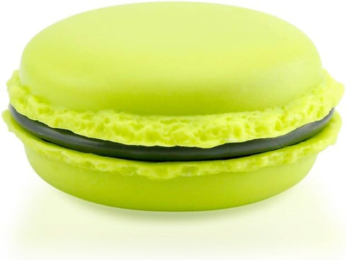 GEARONIC TM Cute 3.5mm in Ear Earphones Earbuds Headset with Macaroon Ear Buds Organizer Box Case compatible with smart phones PC MP3 (Green)...