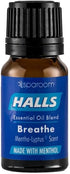 Halls Breathe Menthol with 100% Pure Essential Oils Blend for Diffusers and Aromatherapy, 10 mL, Mentho-Lyptus Scent...