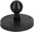 66mm(2.6") Diameter Round Magnetic Mount Base with 1" Ball,Compatible with RAM Mounts B Size Double Socket Arm and Other 1inch Ball Bike Motorcycl...