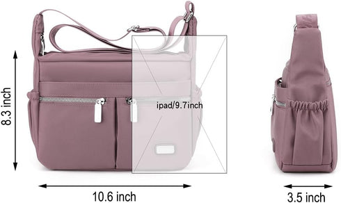 Collsants Small Crossbody Bags for Women Casual Nylon Shoulder Bag Women Purse and Handbag...