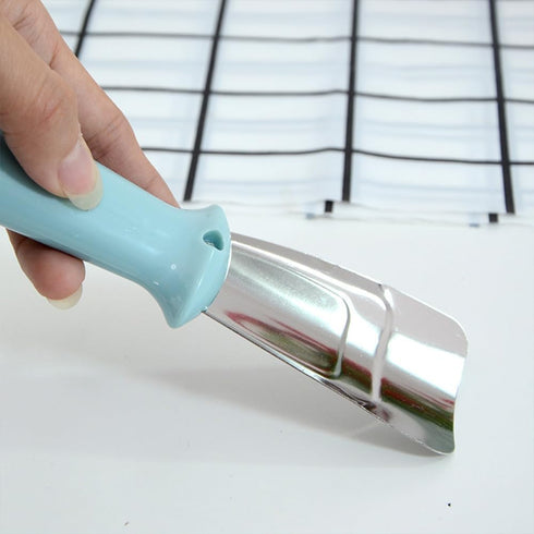 3 PACK Refrigerator Ice Shovel Freezer Kitchen Cleaning Spatula Stainless Steel ice Shovel Ice Remover Scoop Freezer Cleaning Shovel Ice Removal A...