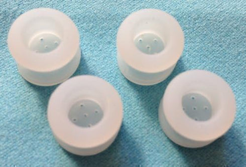 4pcs Medium (M) Eargels for Motorola Elite Flip HZ720 HX550 H19txt H19 H17txt H17 H525 H520 Boom 89605N Bluetooth Wireless Headset Ear Gel Bud Tip...