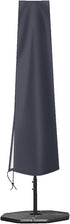 OKPOW Umbrella Cover 420D Oxford Fabric Patio Umbrella Covers Waterproof with Zip, for 9ft to 12ft Garden Outdoor Umbrella (Dark Grey)...