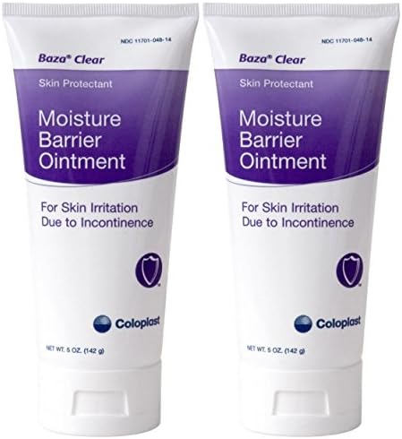 Baza Clear Moisture Barrier Ointment, 5 Ounce Tube, Pack of 2...