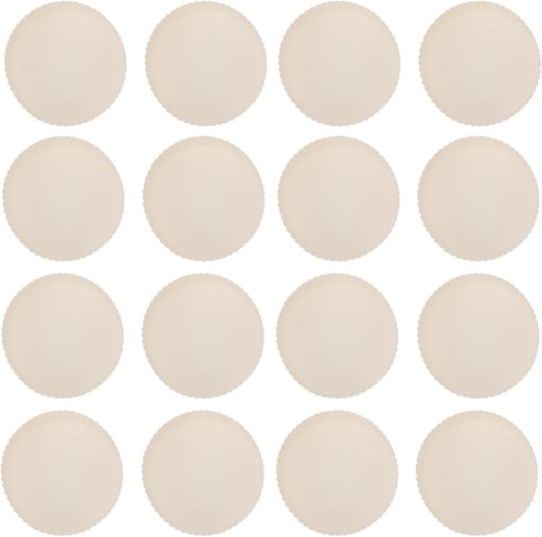 DOITOOL 100 PCS Disposable Paper Cup Cover, Hot Cup Lid Recycled Drinking Lid Coffee Cup Covers for Cafe Hotel KTV Bars (3.1 Inch)...