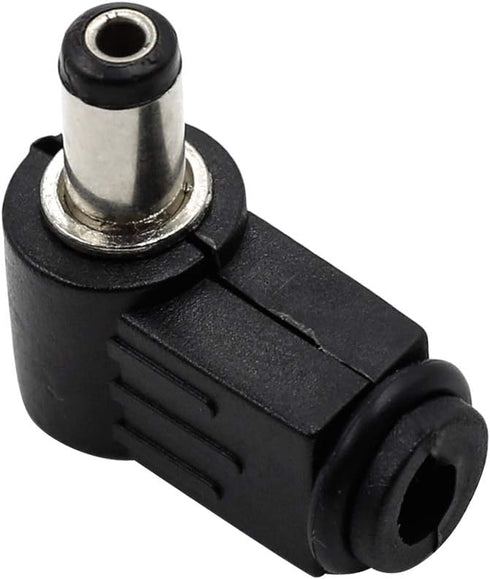 Luomorgo Right Angle 5.5 x 2.1mm/0.22 x 0.08 inch DC Socket Jack Charger Power Plug Solder 20pcs...