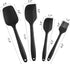 Silicone Spatula Set, 6 Piece Rubber Spatula Heat Resistant and Stainless Steel Core Spatulas for Cooking Utensils Large and Small Baking Kitchen ...