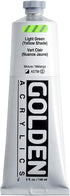 GOLDEN Heavy Body Acrylics, Light Green (Yellow Shade), 5 fl. oz. / 148 ml jar, Professional Acrylic Paint...