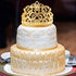 Royal Crown Cake Fondant Mold Baroque Style Crown Silicone Gumpaste Mold Sugarcraft Candy Mold Cake Topper Decorating Tool Polymer Clay Mold...