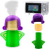 Abnaok Angry Mom Microwave Cleaner and Chilly Mama Fridge Deodoriser 2PCS Easily Clean in Minutes for Home or Office with English Manual...