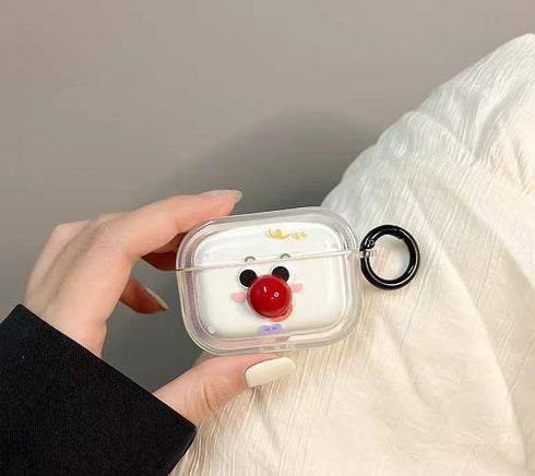 Compatible with Airpods 3rd Generation Case with Cleaning Kit, Cute Funny 3D Cartoon Soft Shockproof Airpod Protective Case Cover Women Girl with ...