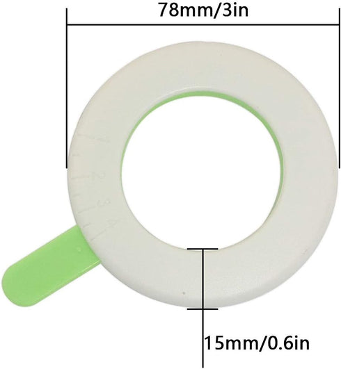 ZRM&E 2pcs Noodle Measuring Device Adjustable Noodle Portions Controller for Ordinary Noodles, Vermicelli, Rice Noodles, Spaghetti...