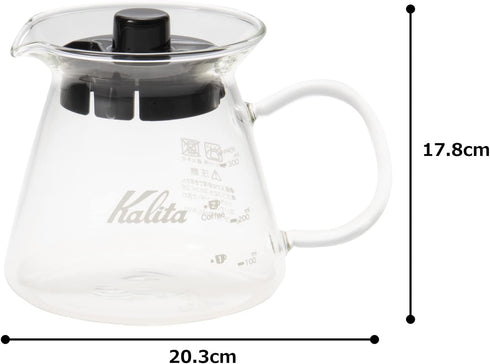 Kalita 31253 Glass 300-G Server, Clear...