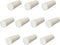 uxcell 9-14mm Beige Drilled Silicone Stopper Plugs for Flask Test Tube Stopper 10pcs...