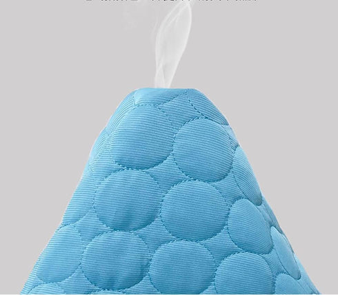 Dog Cooling Mat Breathable Washable Summer Pet Cooling Pad Extra Large Dog Cat Self Cooling Pad for Kennerl, Crates and Beds No Water or Electrici...