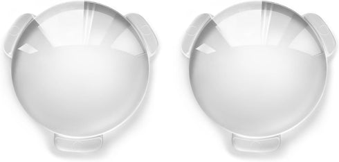 Biconvex Lens Set, Pop-Tech Optical Glass Lens Bi-Convex 34mm Diameter 45mm Focal Length Lenses for Google Cardboard VR......