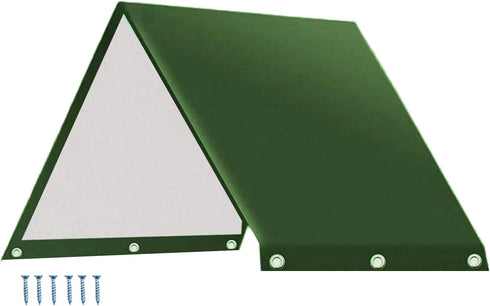 Playground Replacement Canopy,52" x 89" Outdoor Swingset Shade Kids Playground Roof Canopy Waterproof Cover Replacement Tarp Sunshade UV Protectio...