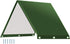 Playground Replacement Canopy,52" x 89" Outdoor Swingset Shade Kids Playground Roof Canopy Waterproof Cover Replacement Tarp Sunshade UV Protectio...