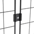 18 Pcs Gridwall Joining Clips Black Wire Grid Panel Connector Grid Panel Joiner Connectors Grid Wall Clamps Grid Connectors for Wall Grid Panels (...