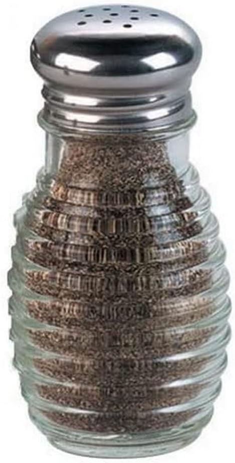 American METALCRAFT, Inc. 2 oz Beehive Salt or Pepper Shaker,Silver, 1 Count (Pack of 1)...