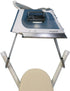Household Essentials Over-The-Door Ironing Board Holder, Silver...
