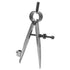 Wing Divider, Adjustable&Lockable Precision Spring Divider Caliper Compass with Pen Holder Craft Rotating Tool for Metal Workpiece Processing, Mec...