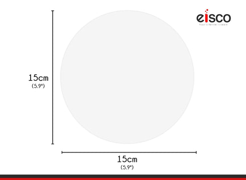 Eisco Labs Qualitative Filter Paper, 15cm, Pack of 100...