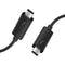 [Intel Certified Thunderbolt 4 Cable 2.6ft/0.8M, USB 4 Cable with 8K Display/ 40Gbps Data Transfer/ 100W Charging, for USB-C Thunderbolt 3 MacBook...
