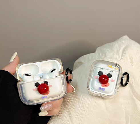 Compatible with Airpods 3rd Generation Case with Cleaning Kit, Cute Funny 3D Cartoon Soft Shockproof Airpod Protective Case Cover Women Girl with ...